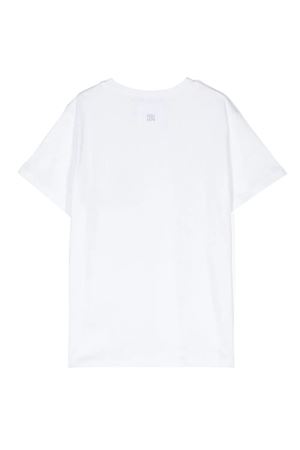 tshirt in cotone bianco DOUUOD KIDS | DU8P11Z0761100